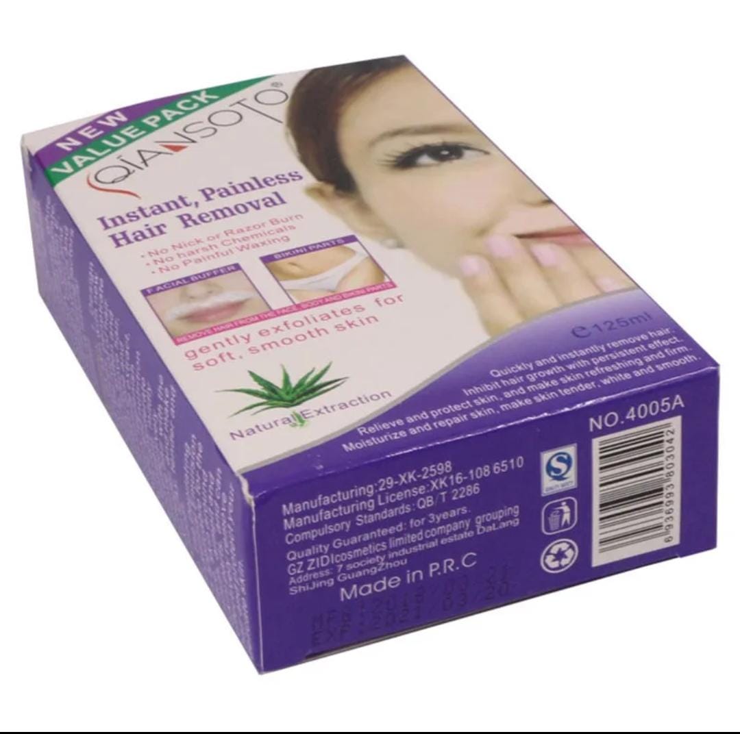 Permanent Hair Removal Cream for Men & Women